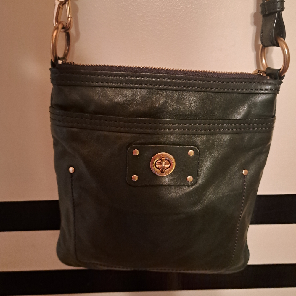 Marc By Marc Jacobs Dark Green Crossbody Bag
